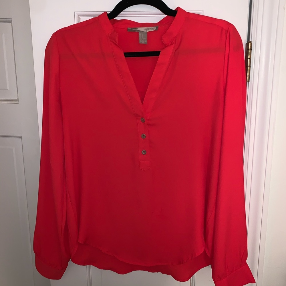 Hot Pink Blouse